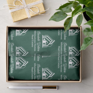 Green Estate Company Customised Realtor Tissue Paper