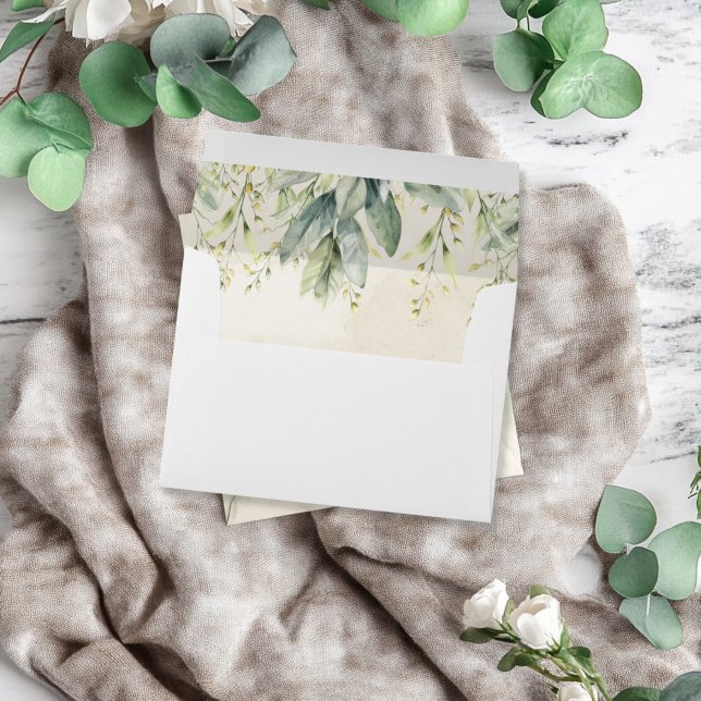 Green Eucalyptus  Envelope (Creator Uploaded)