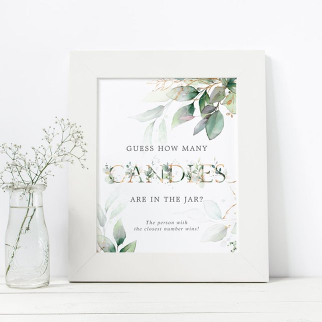 Green Eucalyptus How Many Candies Sign (Creator Uploaded)