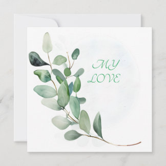 Green Eucalyptus Leaves