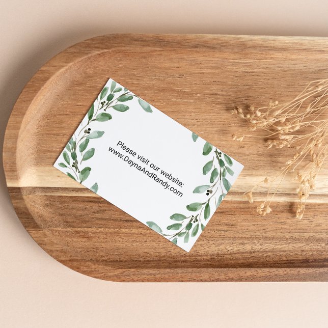 Green EucalyptusTropical Website Insert Card (Creator Uploaded)