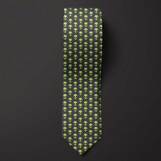 Green Extraterrestrial Alien Tie (Creator Uploaded)