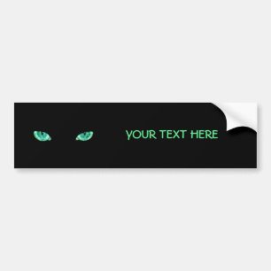 Green Eye Bumper Sticker