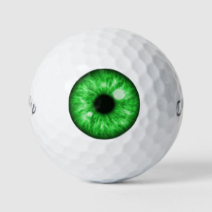 Green Eye Funny Golf Balls
