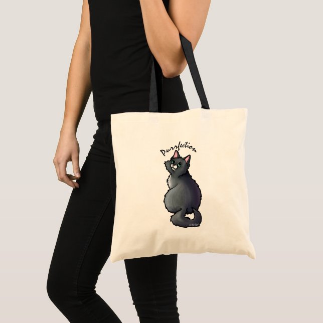 Green Eyed Cat Bag (Front (Product))