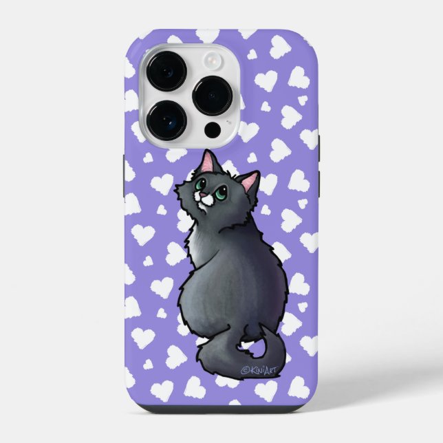 Green Eyed Cat Case-Mate iPhone Case (Back)