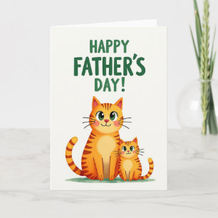 Green Eyed Fathers Day Card