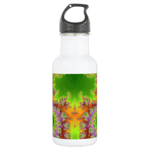 Green Eyed Fractal 532 Ml Water Bottle