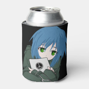 Green Eyed Girl Can Cooler