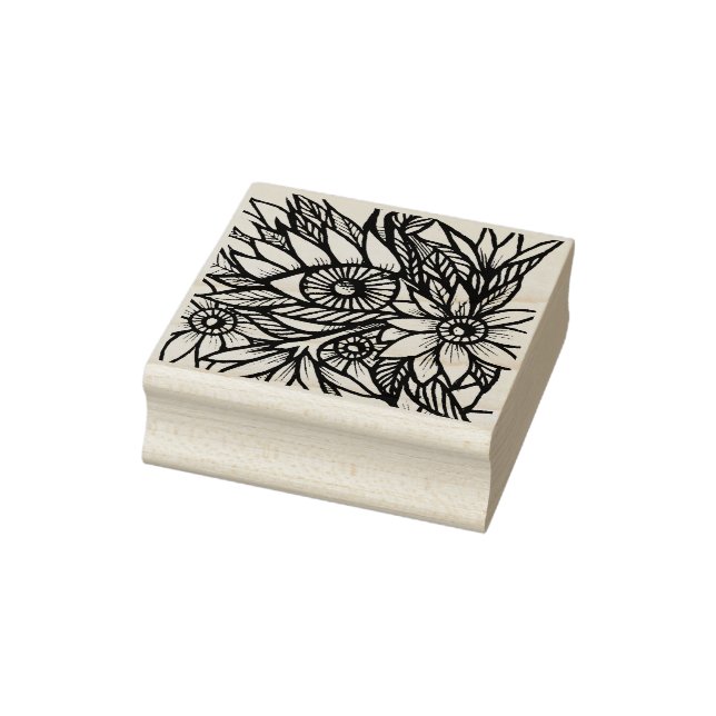 Green Eyed Nature                                  Rubber Stamp (Stamp)