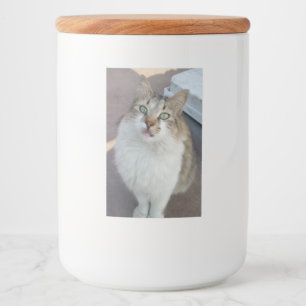 Green Eyes  Food Container Label