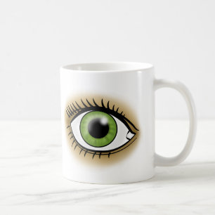 Green Eyes icon Coffee Mug