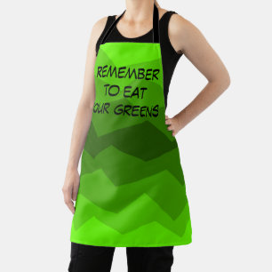 Green Fade  Apron