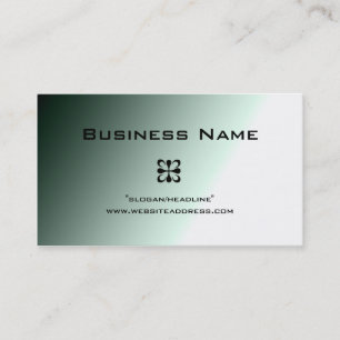 Green Fade Design1 Business Cards