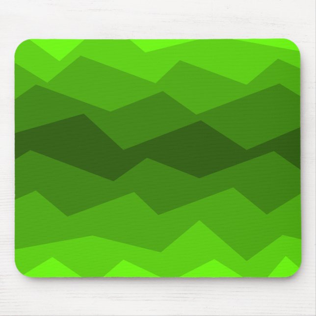 Green Fade  Mouse Pad (Front)