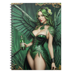 Green Fairy: Absinthe Notebook