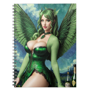 Green Fairy: Absinthe Notebook