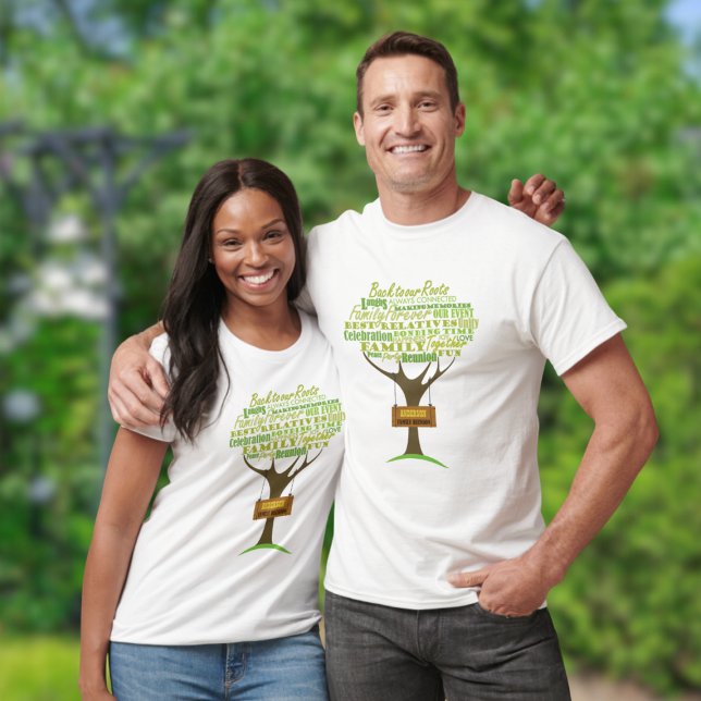 Green Family Reunion Keepsake T-Shirt (Family Reunion keepsake T-shirt)
