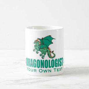 Green Fantasy Dragon Coffee Mug