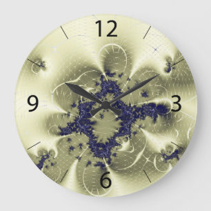 Green Fantasy Large Clock
