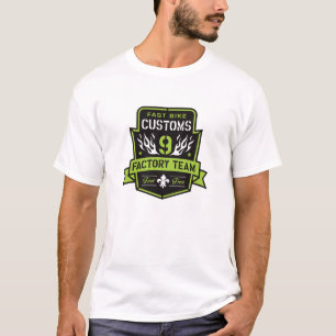 Green Fast Bike Customs Factory Tee