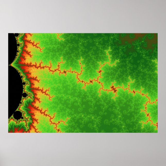 Green Fault Line Poster (Front)