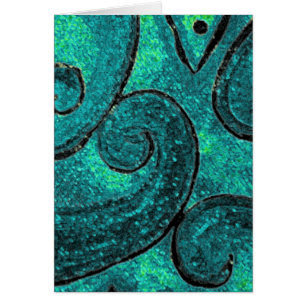 Green fern frond NZ Koru, piko piko or fiddlehead