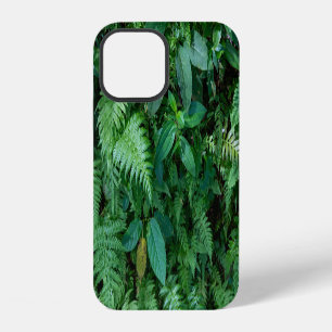 Green Fern Grass Foliage Texture iPhone 12 Case