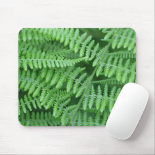 Green Ferns Nature Mouse Pad