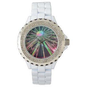 Green Ferris wheel Watch