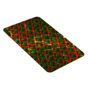 'Green fit eyes', scratches or red grid. Magnet