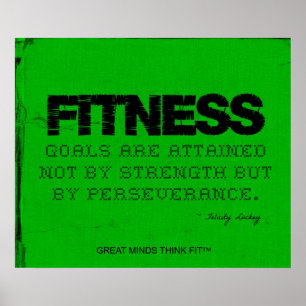 Green Fitness Poster - Motivation!