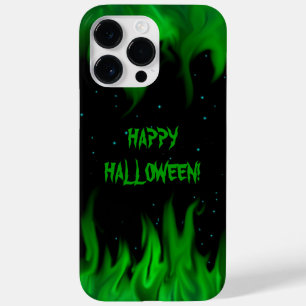 Green Flames in the Starlight Sky Case-Mate iPhone 14 Pro Max Case