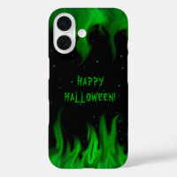 Green Flames in the Starlight Sky