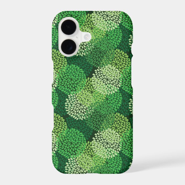 Green floral pattern (Back)