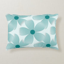 Green floral pattern.