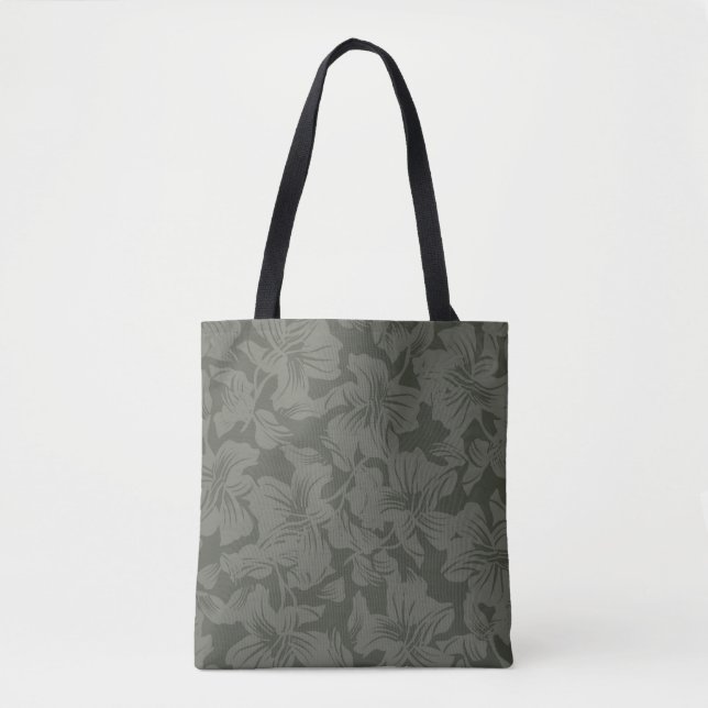 Green Floral seamless pattern backgroundabstract,  Tote Bag (Front)