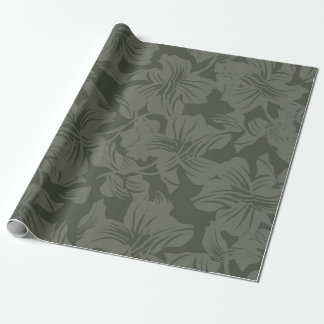 Green Floral seamless pattern backgroundabstract, Wrapping Paper