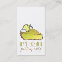 Green Florida Key Lime Pie Slice Pastry Chef Food