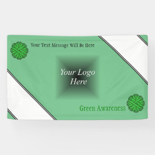 Green Flower Ribbon by Kenneth Yoncich Banner
