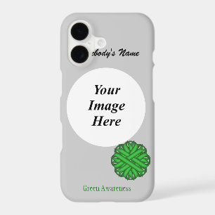 Green Flower Ribbon Template by Kenneth Yoncich