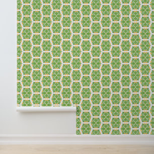 Green Flowers, Pattern Of Flowers, Floral Pattern Wallpaper