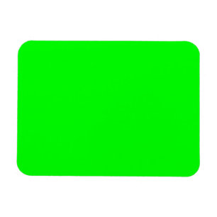 Green Fluo Neon Colour Customise This! Magnet