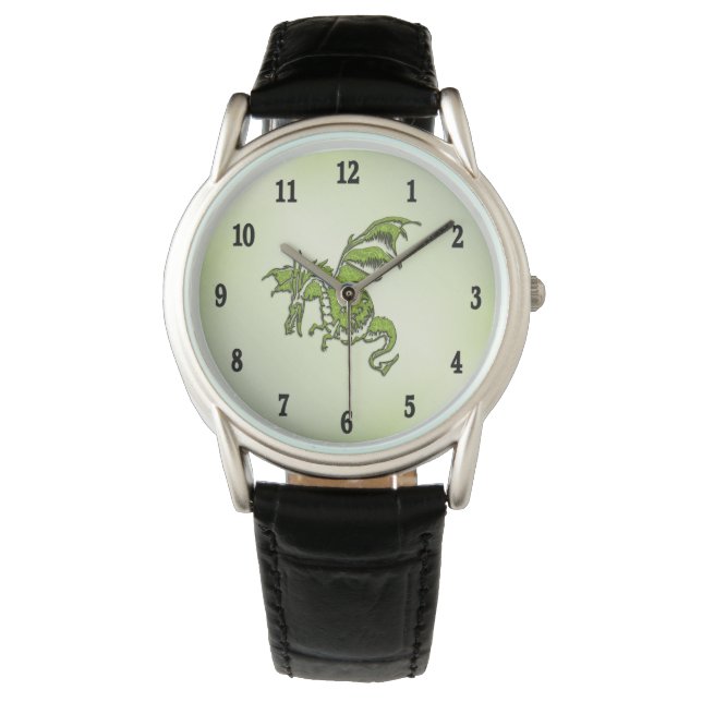 Green Flying Dragon  Watch (Front)