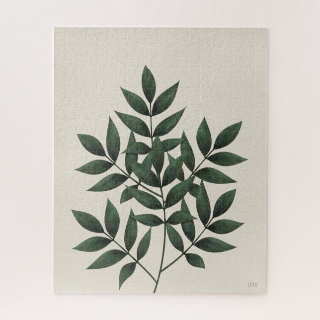 Green Foliage | House Plants Jigsaw Puzzle (Vertical)