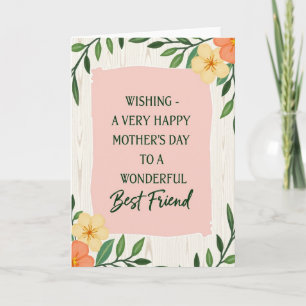 Green Foliage Mother Card