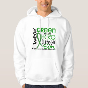 Green For Hero 2 Son Kidney Disease Hoodie