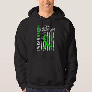 Green For My Granddaughter Kidney Disease Awarenes Hoodie