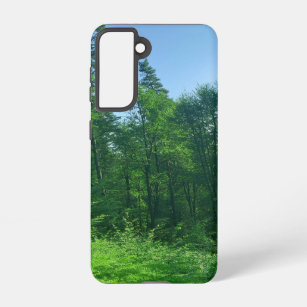 Green Forest Landscape Photography  Samsung Galaxy Case
