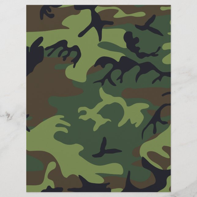 Green Forest Military Camo (Front)